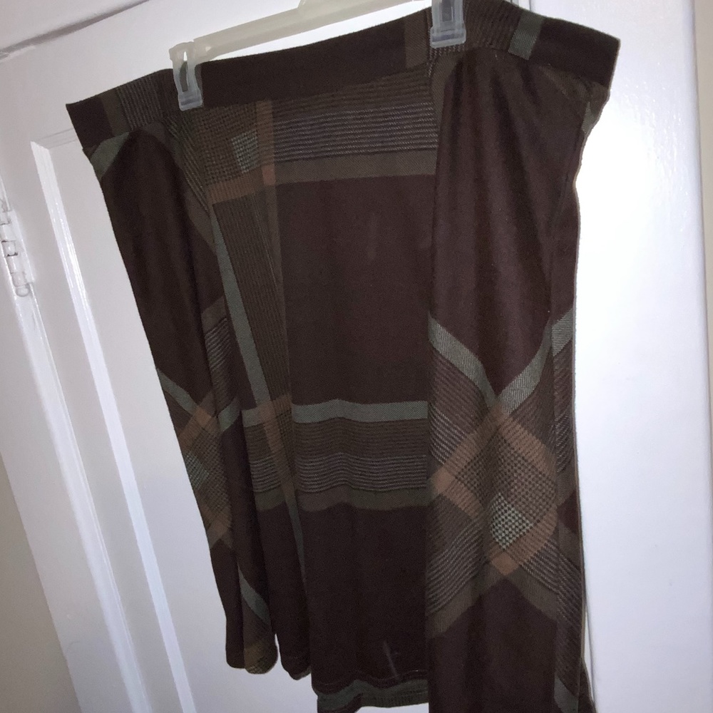 Brown skirt - ashley stewart